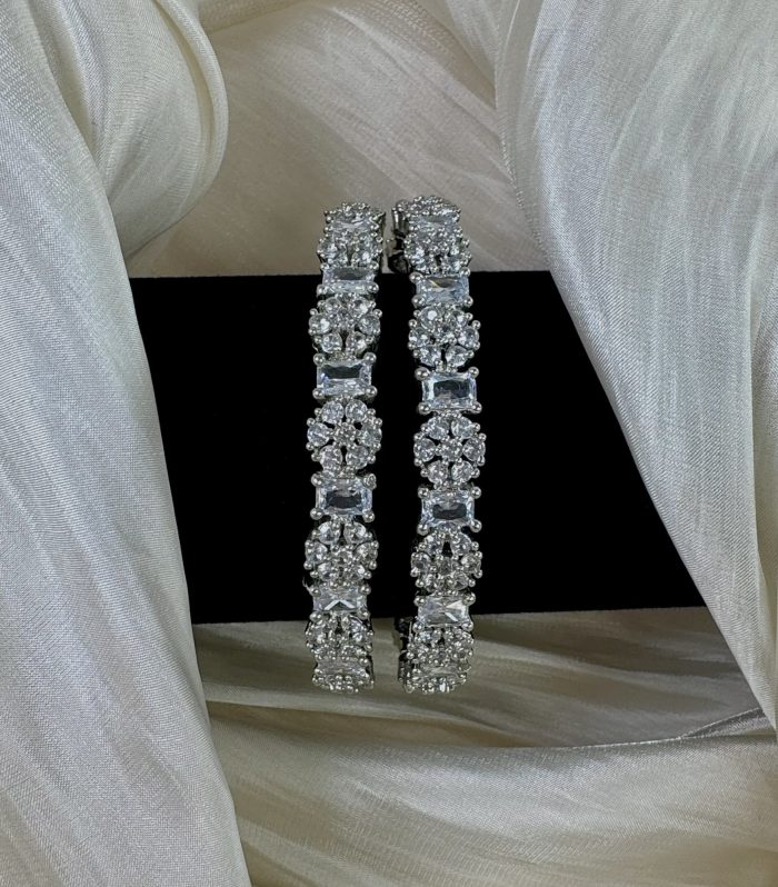 The Evening Glow CZ Bangles