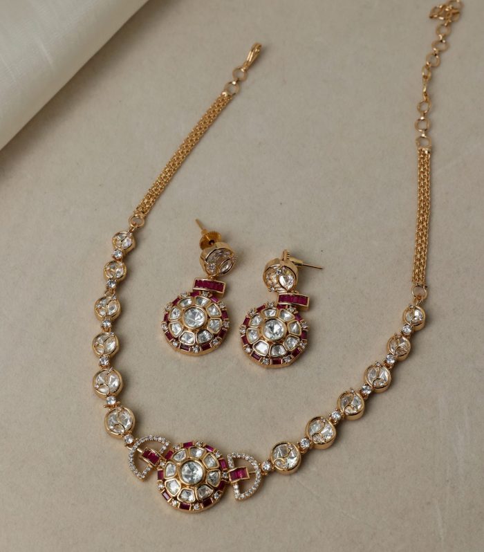 Soraya kundan set