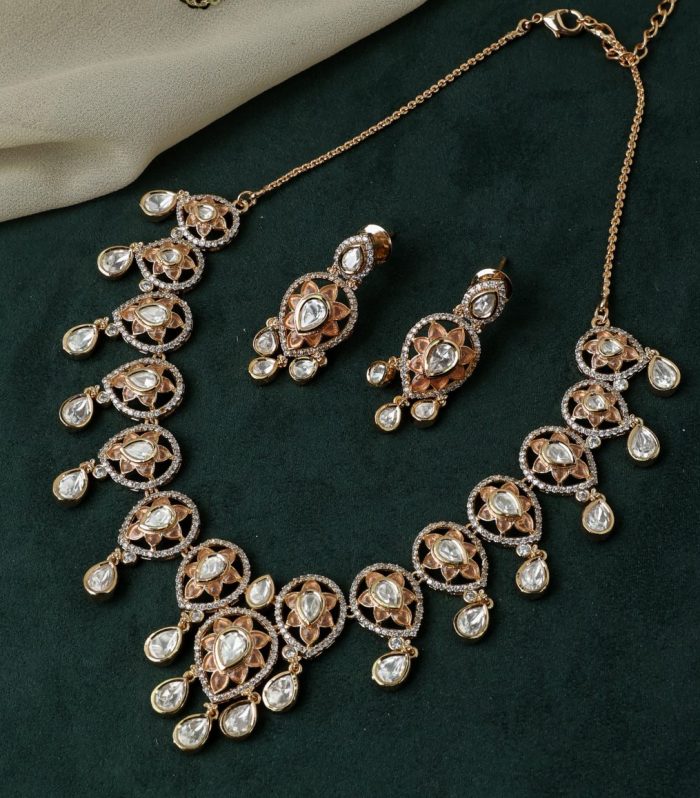 Komal Blossom Polki set
