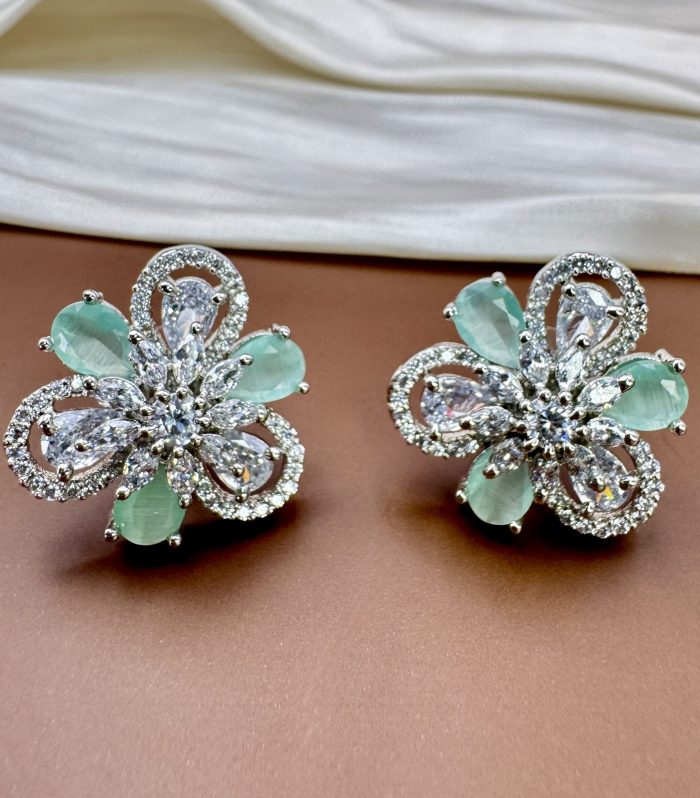 Serene Floral Studs