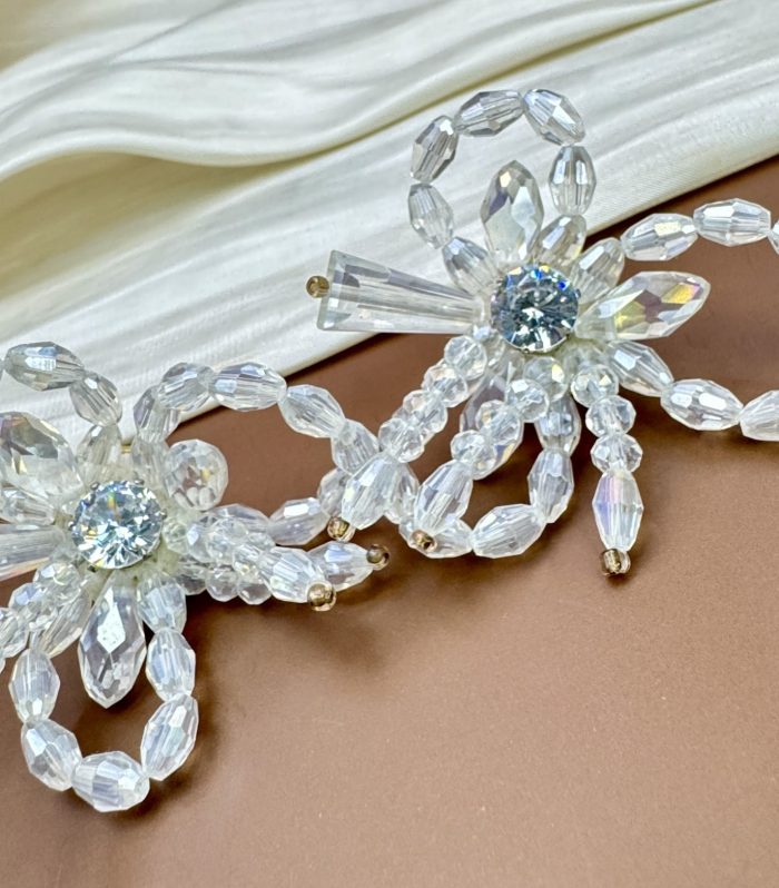 Crystal Bloom Studs