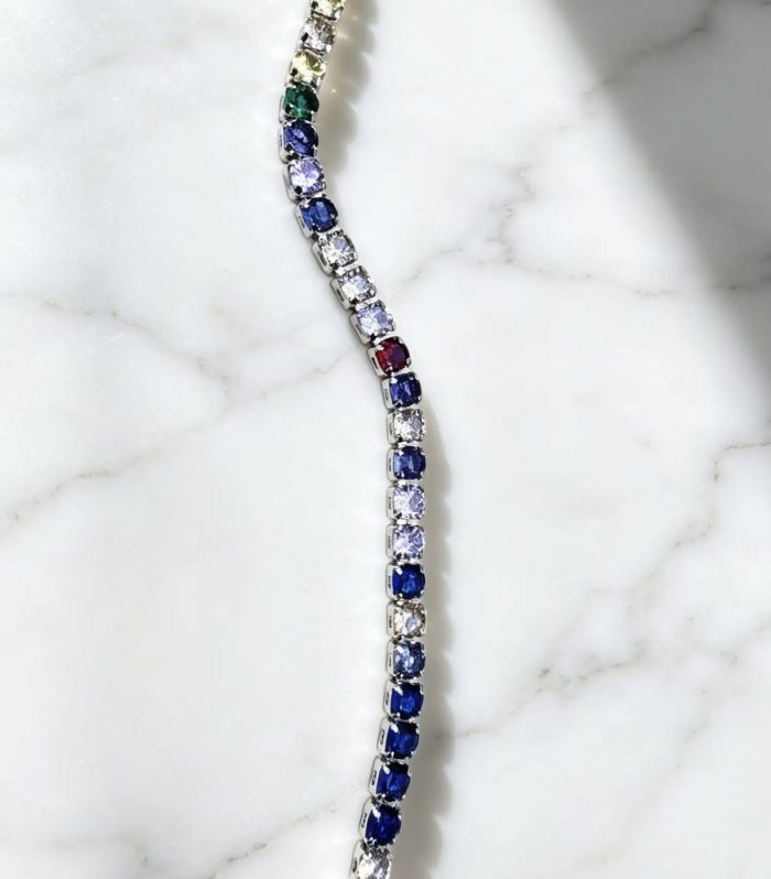 Chroma Link Tennis Bracelet