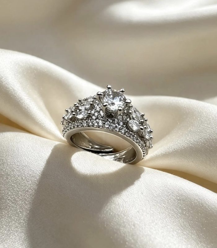 Zoya Empress Cluster Ring