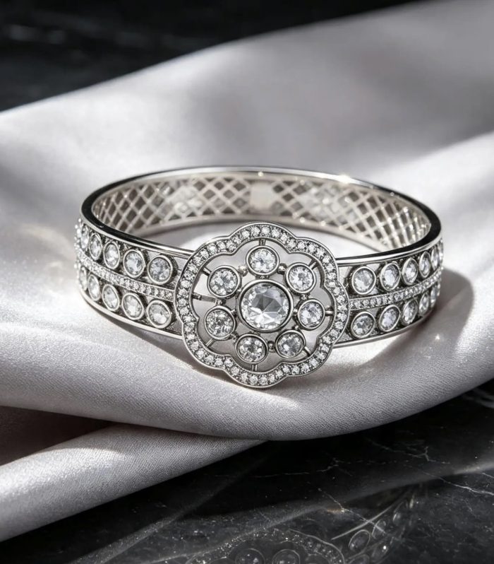 Royal Blossom Polki Bracelet