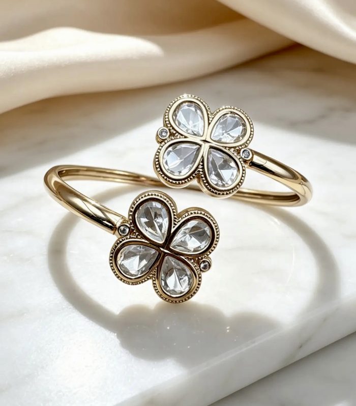 Gilded Clover Bracelet