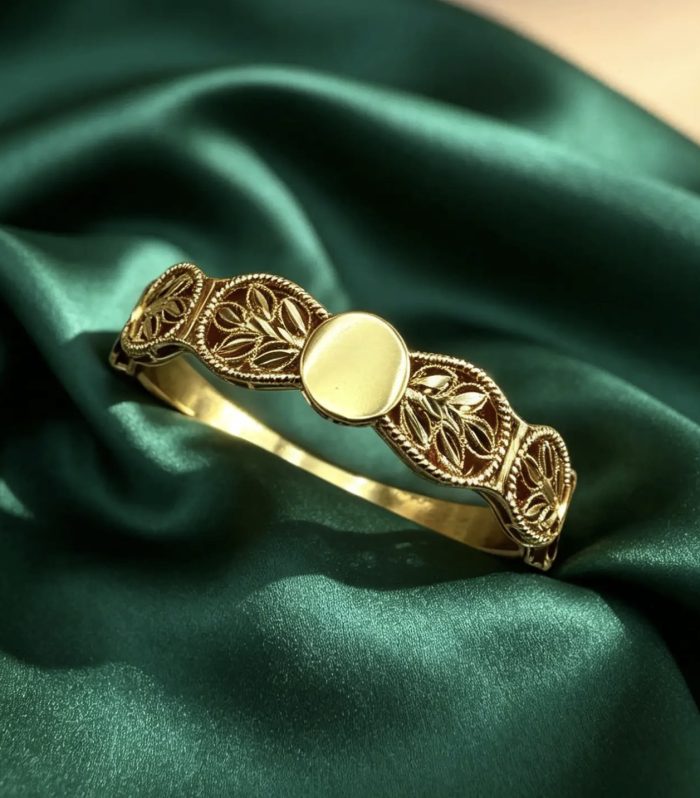 The Gilded Leaf Bracelet