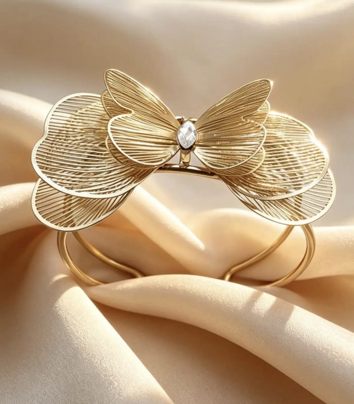 The Gilded Butterfly Cuff