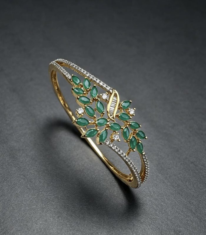 Verdant Ivy Crystal Bracelet