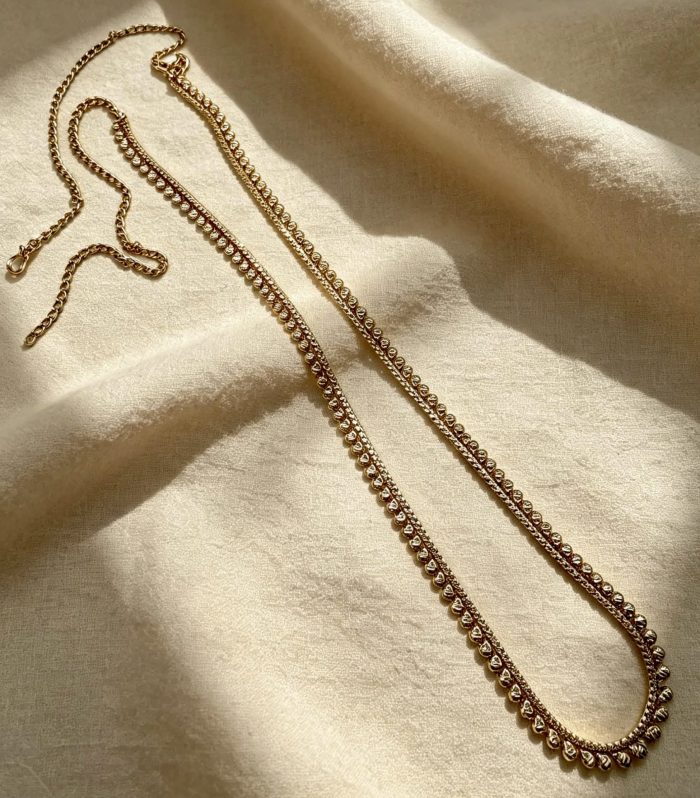 Tear-Drop Link Convertible Belt/Mala