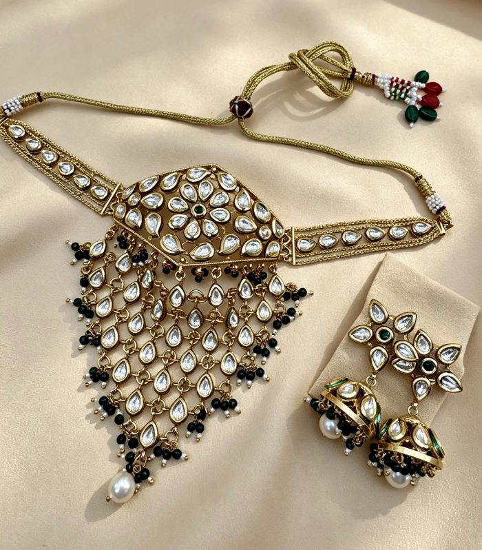 Nayantara Gold Choker Set